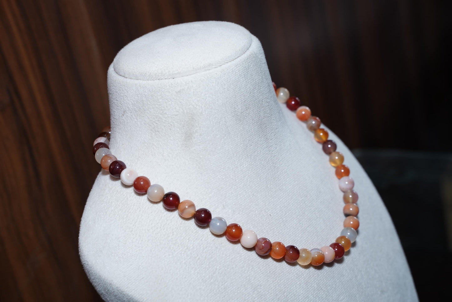 Agate necklace, Gemstone necklace, Boho jewelry, Earthy jewelry, unique jewelry, handmade jewelry, gift for her, boho chic, earthy tones