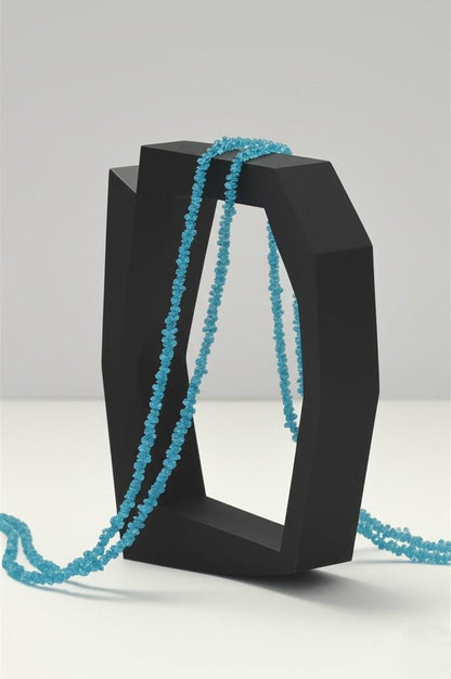 Neon Apatite Necklace, Apatite Necklace, Gemstone Necklace, Handmade Jewelry, Apatite Jewelry, Silver Jewelry, Gift for her, Natural jewelry