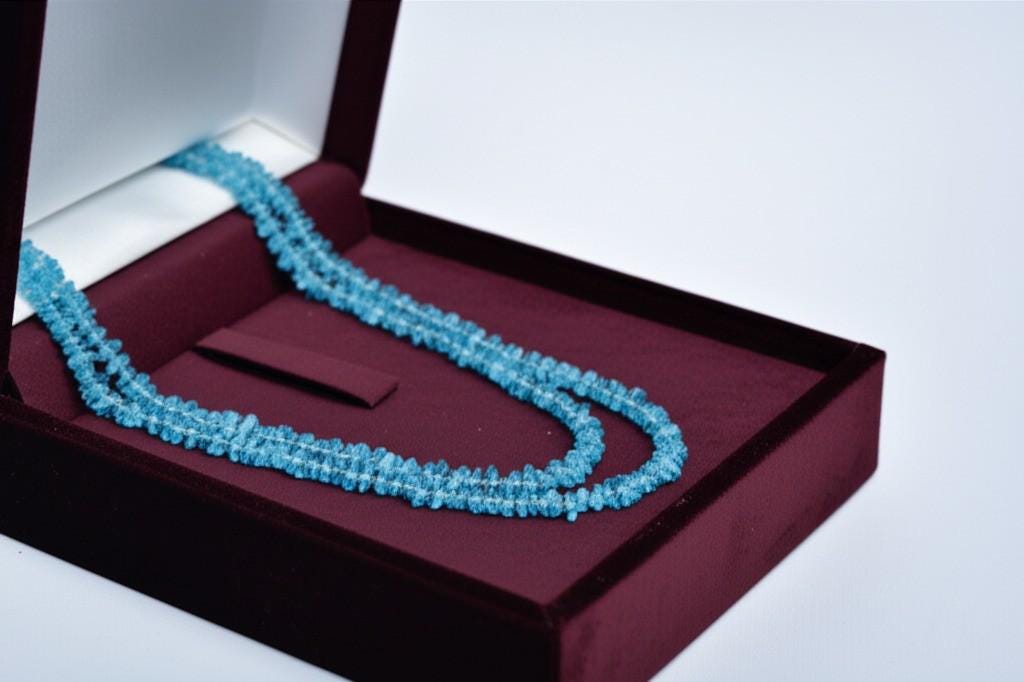 Neon Apatite Necklace, Apatite Necklace, Gemstone Necklace, Handmade Jewelry, Apatite Jewelry, Silver Jewelry, Gift for her, Natural jewelry