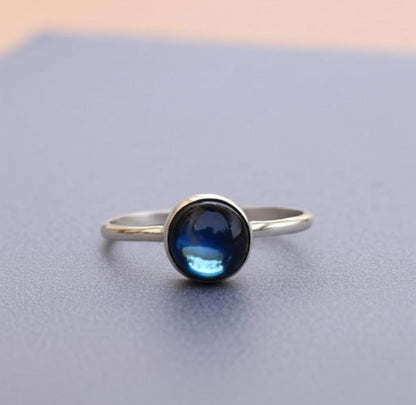 Labradorite Ring, Handmade Ring, 925 Starling Silver Ring, Women Ring, Natural Labradorite, Gemstone Ring, Statement Ring, Boho Ring