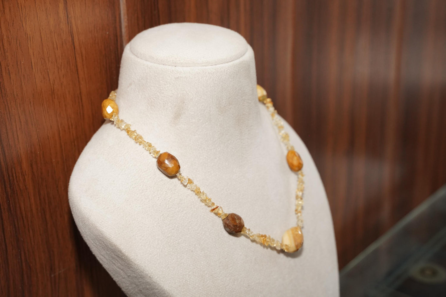 Mookaite Jasper Necklace, Australian Jasper Necklace, Valentine's Day Gift, Jasper Necklace, Unique Necklace, Gold Plated Silver Necklace