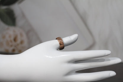 Copper ring | Copper ring men | Copper jewelry | Antique copper |Minimalist ring |Mens ring | Unisex Metal Ring | Women Ring | Handmade Ring