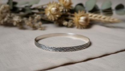 Solid Sterling Silver Cuff Bracelet, Adjustable Bangle 925 Simple Silver Jewelry Simple Stacking Minimalist, Handmade Bangle, Boho Bangle