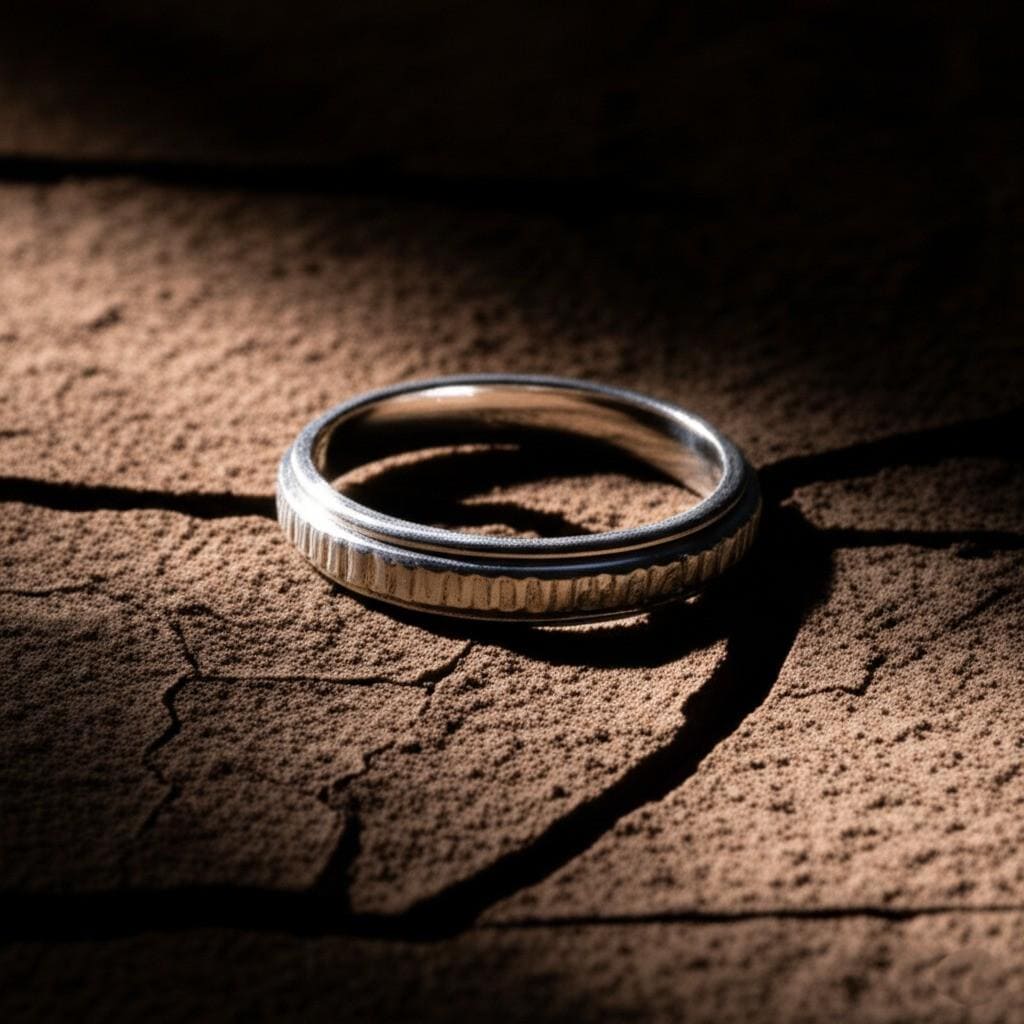 Sterling Silver Spinner Ring | Fidget Anxiety Ring | Meditation Ring | Handmade Spinner Band | Stress Relief Ring | Worry Ring for Men/Women