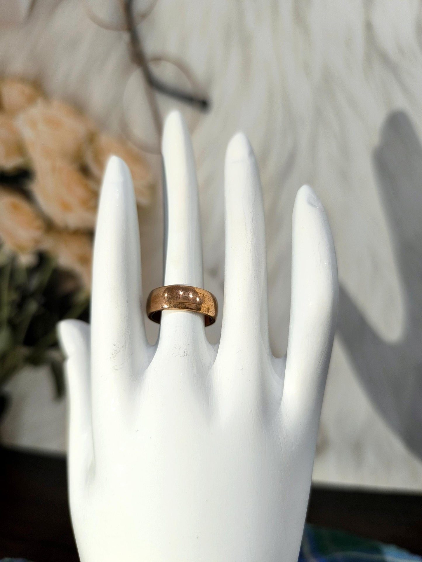 Copper ring | Copper ring men | Copper jewelry | Antique copper |Minimalist ring |Mens ring | Unisex Metal Ring | Women Ring | Handmade Ring