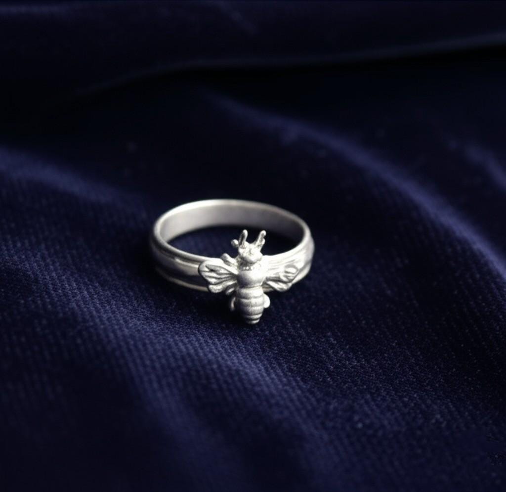 Sterling Silver Spinner Ring, 925 Meditation Statement Ring, Fidget Anxiety Ring Perfect Gift for Him or Her, Gift for Daughters