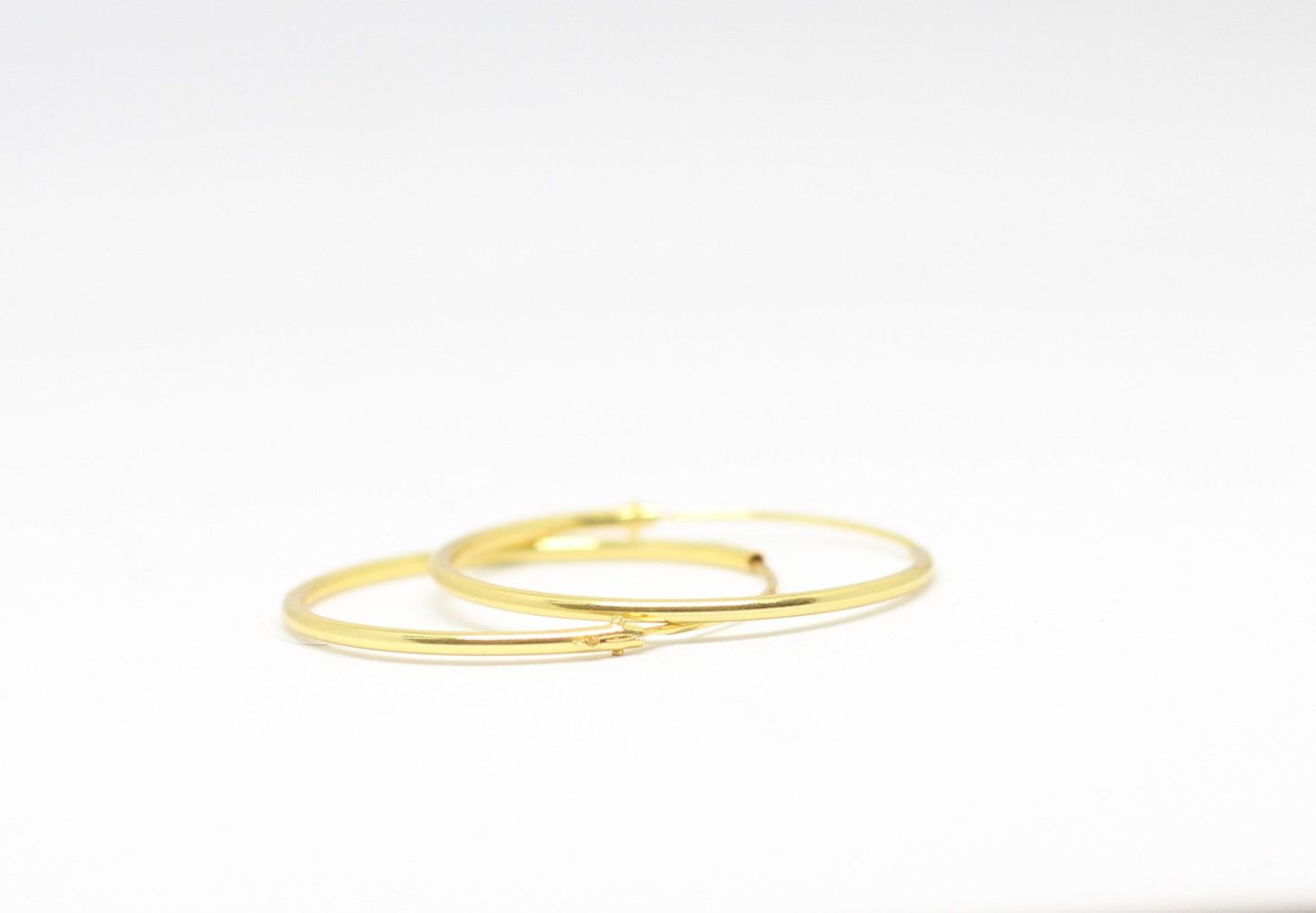 Silver hoop earrings | Silver earrings | Silver hoop | Mom daughter earring | Silver wire earrings | Minimalist silver hoop earrings | Gift