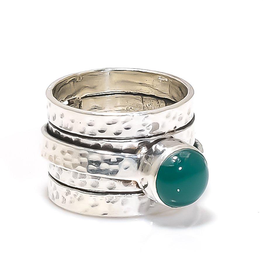 Midnight Hammered Ring, Black Onyx Ring, Handmade Ring, Women Ring, 925 Silver Ring, Gemstone Ring, Dainty Ring, Onyx Jewelry, Gift For Her