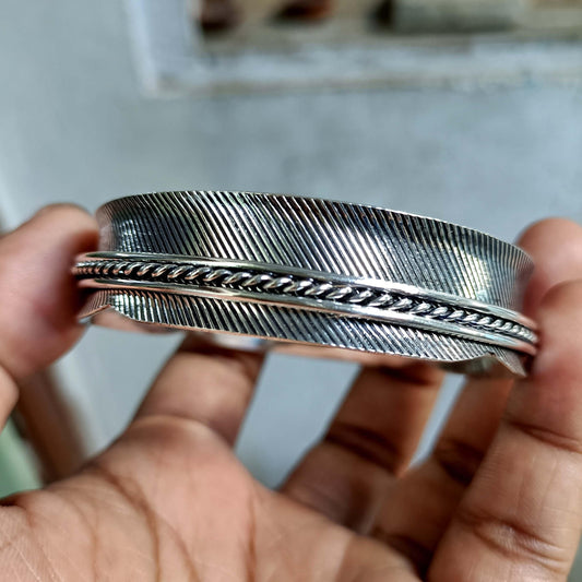 Twisted Band Bangle, Spinner Bangle, Fidget Bangle, Handmade Bangle, 925 Silver Bangle, Women Bangle, Bohemian Bangle, Promised Bangle