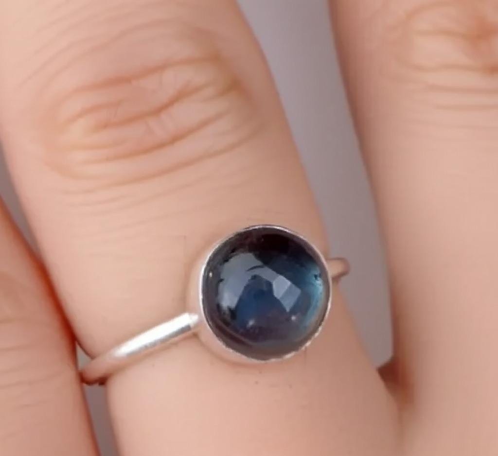 Labradorite Ring, Handmade Ring, 925 Starling Silver Ring, Women Ring, Natural Labradorite, Gemstone Ring, Statement Ring, Boho Ring