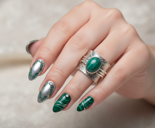 Peridot Spinner Ring – 925 Sterling Silver Anxiety Fidget Meditation Ring