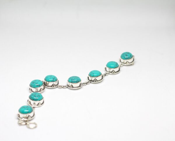 Turquoise bracelets | Womens bracelets | Turquoise bracelets for women | Turquoise jewelry | Blue turquoise | Natural turquoise Bracelets - Image 3