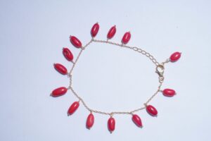 Coral Bracelet | Gold Plated
