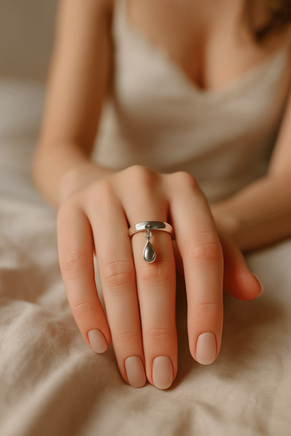 Labradorite Ring, Women Ring, Handmade Ring, 925 Sterling Silver Ring, Gemstone Ring, Labradorite Jewelry Gift Her - Image 3
