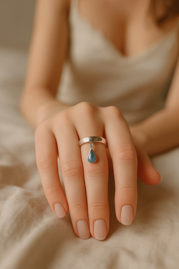 Labradorite Ring, Women Ring, Handmade Ring, 925 Sterling Silver Ring, Gemstone Ring, Labradorite Jewelry Gift Her - Image 2