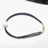 Black Spinel Bracelet Gold Plated - Image 3