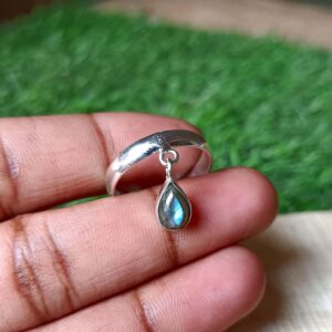 Labradorite Ring, Women Ring, Handmade Ring, 925 Sterling Silver Ring, Gemstone Ring, Labradorite Jewelry Gift Her