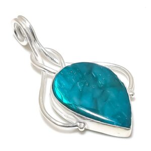 Turquoise Matrix Pendant