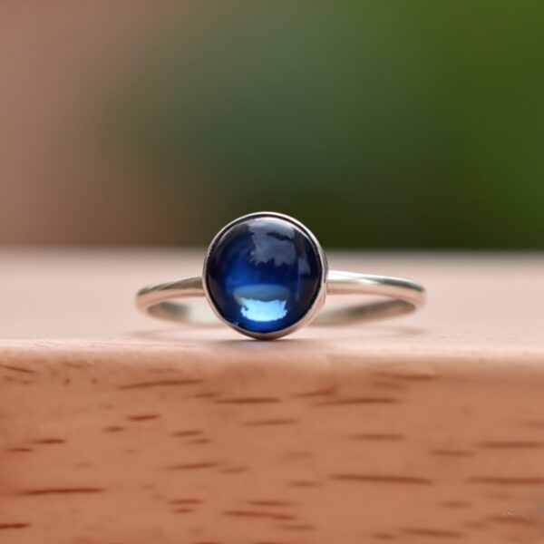 Labradorite Ring, Handmade Ring, 925 Starling Silver Ring, Women Ring, Natural Labradorite, Gemstone Ring, Statement Ring, Boho Ring - Image 10