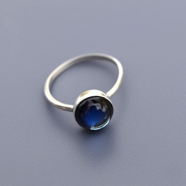 Labradorite Ring, Handmade Ring, 925 Starling Silver Ring, Women Ring, Natural Labradorite, Gemstone Ring, Statement Ring, Boho Ring - Image 5