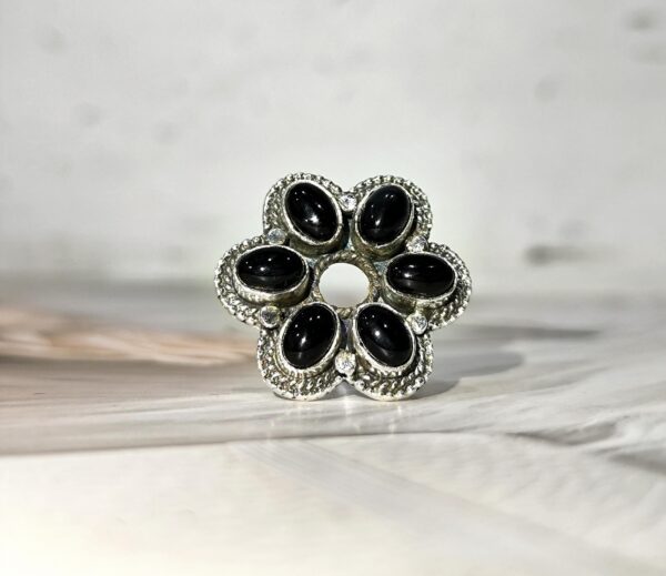 Black onyx ring | Black onyx |Black onyx jewelry| Black onyx ring women |Black onyx silver ring |Woman black ring onyx |Onyx jewelry For Her