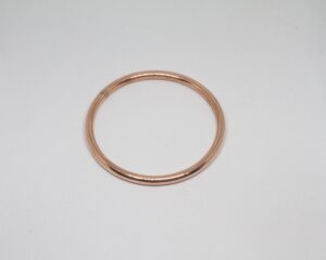 Thick Copper Bangle, Copper Statement Bangle, Handcrafted Copper Bangle, Solid Copper Cuff Bangle, Simple Copper Bangle, Rustic Bracelet