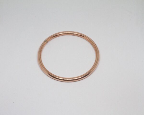Thick Copper Bangle, Copper Statement Bangle, Handcrafted Copper Bangle, Solid Copper Cuff Bangle, Simple Copper Bangle, Rustic Bracelet