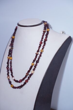 Garnet Necklace, Pendant Necklace, Garnet jewelry, Natural garnet, Garnet gemstone, Red garnet necklace, 8mm garnet bead, Handmade Necklace