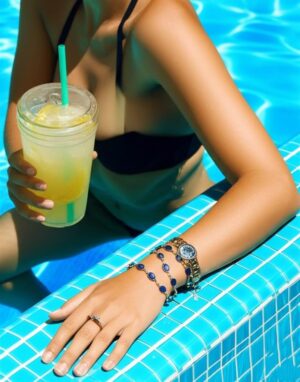 Handcrafted Lapis Lazuli Bracelet for Women, Blue Bracelet, Handmade Bracelet, 925 Silver Bracelet, Dainty Bracelet, Natural Lapis Lazuli