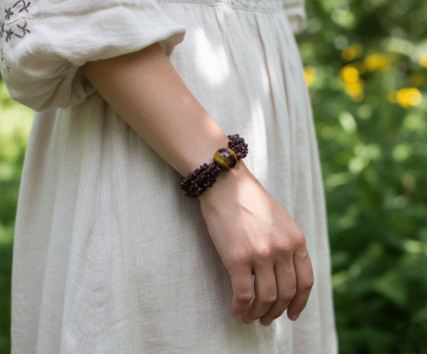 Garnet Bracelet, Tiger Eye Bracelets